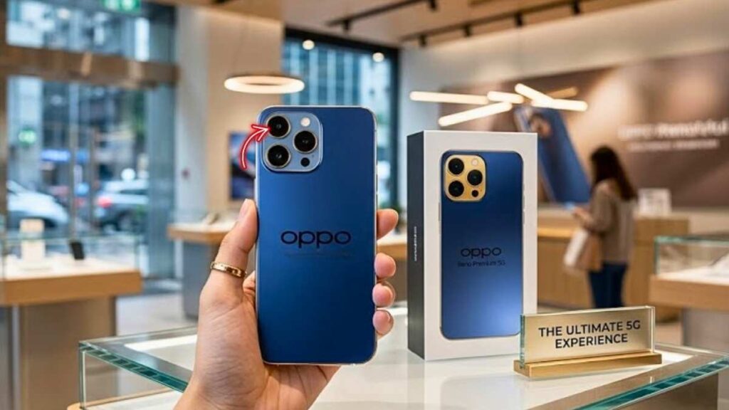 OPPO Reno Premium 5G 2026 innovación móvil con estilo elegante